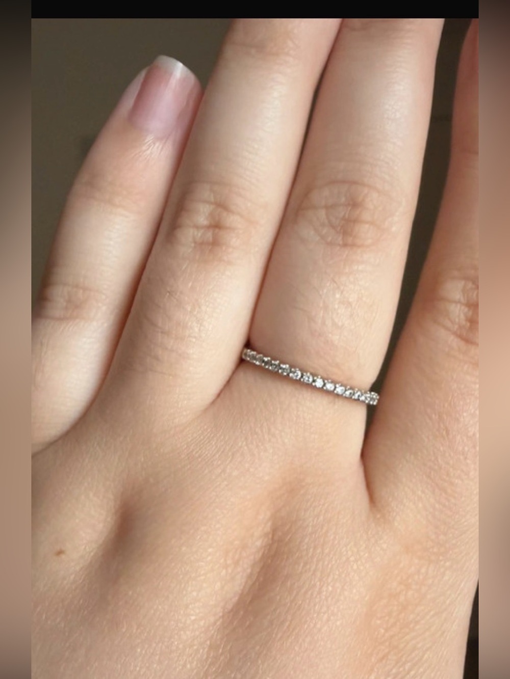 Sterling Silver promised Ring